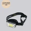 BUĞZ USB Şarjlı Mini LED KAFA Feneri 50m Odak 150m Geniş Aydınlatm