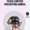 BUĞZ USB Şarjlı Uzay Temalı Işık Projektörü Hava Nemlendirici