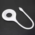 BUĞZ Usb Sesli Komutla Çalışan Akıllı Taşınabilir LED Lamba Esnek Boyunlu Masa Influencer Işığı