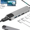 BUĞZ Usb Type-c Hub Dönüştürücü Çevirici Çoklayıcı Macbook Çevirici 8 Portlu