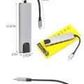 BUĞZ Usb Type-c Hub Dönüştürücü Çevirici Çoklayıcı Macbook Çevirici 8 Portlu