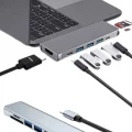 BUĞZ Usb Type-c Hub Dönüştürücü Çevirici Çoklayıcı Macbook Çevirici 8 Portlu
