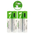 BUĞZ Usb Type-C ile Şarjolabilen 4 Adet AAA 1.5V Lityum Şarjlı Kalem Pil 750 mAH Uzun Ömürlü