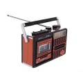 BUĞZ Usb ve fm radyo özellikli kahverengi kaset çalar 2 yıl garantili nostaljik radyo