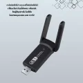 BUĞZ USB WiFi Adaptör – 1200 Mbps Hız