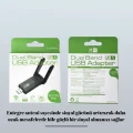 BUĞZ USB WiFi Adaptör – 1200 Mbps Hız