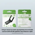 BUĞZ USB WiFi Adaptör – 1200 Mbps Hız
