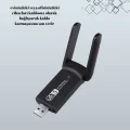 BUĞZ USB WiFi Adaptör – 1200 Mbps Hız - BUĞZ