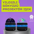 BUĞZ USB’li Yıldız Projektör Lamba – Döner Galaxy Işık Şovu, Çocuk ve Yetişkin Uyku Lambası