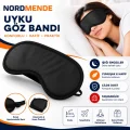BUĞZ Uyku Göz Bandı | Premium Işık Geçirmez Göz Maskesi