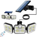 BUĞZ Uzaktan Kumandalı 122 Led Sensörlü Bahçe Lambası