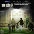 BUĞZ Uzaktan Kumandalı 122 Led Sensörlü Bahçe Lambası