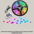 BUĞZ Uzaktan Kumandalı RGB Smart Şerit LED Işık Esnek ve Taşınabilir Dekorasyon - Lisinya