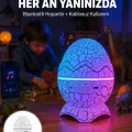 BUĞZ Uzaktan Kumandalı, USB Girişli, Döner Projektör Lamba Yeni Nesil