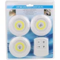  Uzaktan Kumandalı Yapışkanlı 3lü Led Spot Lamba