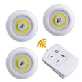 BUĞZ Uzaktan Kumandalı Yapışkanlı 3’lü Led Spot Lamba Bx40