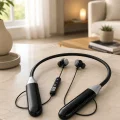 BUĞZ Boyun Bantli Bluetooth 5.0 Kulaklik Mikrofonlu Kablosuz Kulak Ici Muzik Ve Gorusme BX-313563
