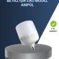BUĞZ Uzun Ömürlü Şarjlı LED Ampul 30 Watt Güçlü Aydınlatma