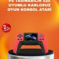 BUĞZ Uzun Pil Ömürlü 520 Oyunlu P5 Retro Konsol