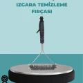 BUĞZ Uzun Saplı Paslanmaz Çelik Izgara Temizlik Fırçası