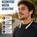 BUĞZ Uzun Süre Dayanıklı Manyetik Başlıklı Bluetooth Kulaklık