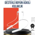  Uzun Süre Dayanıklı Manyetik Başlıklı Bluetooth Kulaklık