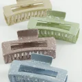 BUĞZ Varaklı Renkli Mandal Toka 10 cm
