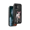 BUĞZ Venco  İphone 11 Perma Desenli Kapak - Siyah