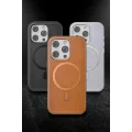 BUĞZ Venco  İphone 15 Pro Puskas Magsafe Kapak - Siyah