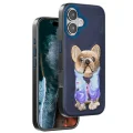 BUĞZ Venco İphone 16 Cute Desenli Kapak - Lacivert