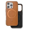 BUĞZ Venco İphone 16 Pro Puskas Magsafe Kapak - Açık Kahve