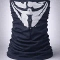 BUĞZ Vendetta Maskesi Desenli Baf Bandana – Çok Amaçlı Yüz Boyunluk Bandana 4 No