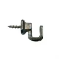 BUĞZ Vidalı Kanca, Askı Küçük - 15x18mm, Nikel - 100 Adet