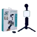BUĞZ Video Making Kit Telefon Tutucu Vlog Video Mini Led Işıklı - Lisinya