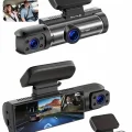  Video ve Fotoğraf Kaydedici Sürüş Kamerası Ön ve Arka Çift Kameralı