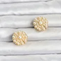 BUĞZ Vintage Model Gold Renk Düğme veya Manşet Broşu