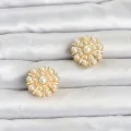 BUĞZ Vintage Model Gold Renk Düğme veya Manşet Broşu - BUĞZ