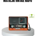 BUĞZ Vintage Radyo – Nostaljik Tasarım ve Modern Teknoloji Bir Arada
