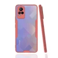 BUĞZ Vivo V21e Kılıf Platin Silikon - Pembe