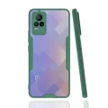 BUĞZ Vivo V21e Kılıf Platin Silikon - Yeşil