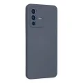BUĞZ Vivo V23 5g Kılıf Nano İçi Kadife Silikon - Gri