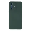 BUĞZ Vivo V23 5g Kılıf Nano İçi Kadife Silikon - Koyu Yeşil