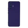 BUĞZ Vivo V23 5g Kılıf Nano İçi Kadife Silikon - Mor