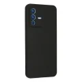 BUĞZ Vivo V23 5g Kılıf Nano İçi Kadife Silikon - Siyah
