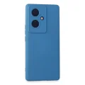 BUĞZ Vivo V29 Lite Kılıf Nano İçi Kadife Silikon - Mavi
