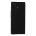 BUĞZ Vivo V29 Lite Kılıf Nano İçi Kadife Silikon - Siyah