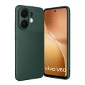 BUĞZ Vivo V60 5g Auto Focus Karbon Kapak - Koyu Yeşil