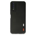 BUĞZ Vivo Y11s Kılıf Loop Deri Silikon - Siyah