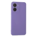 BUĞZ Vivo Y16 Kılıf First Silikon - Lila