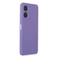 BUĞZ Vivo Y16 Kılıf First Silikon - Lila
